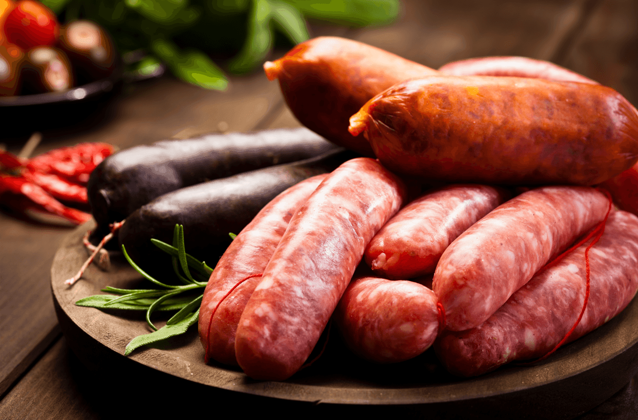 Calibres en tripas natural de cerdo, para longanizas y chorizos